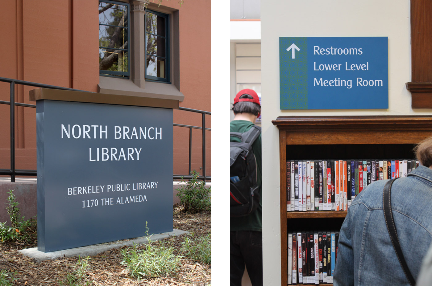 Berkeley Public Library Signage